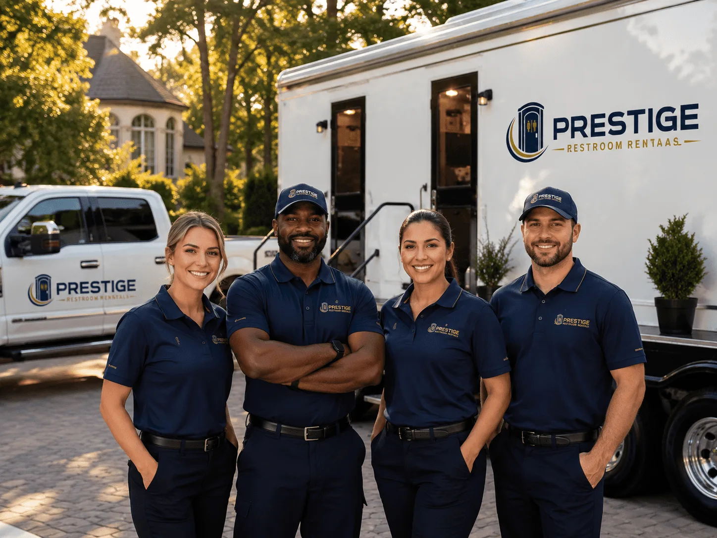 Trusted Luxury Portable Restrooms company in Pecks Mill, WV